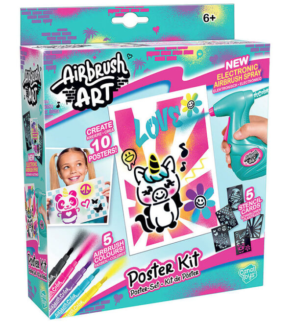 Art Plakatsæt Fra Airbrush Plush